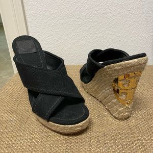 Tory Burch Espadrille Wedges